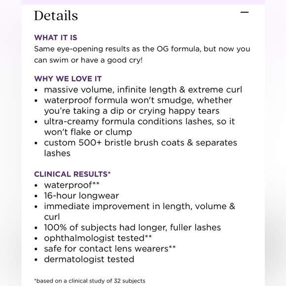 🆕 TARTE MANEATER WATERPROOF MASCARA 👁️ - Picture 8 of 12